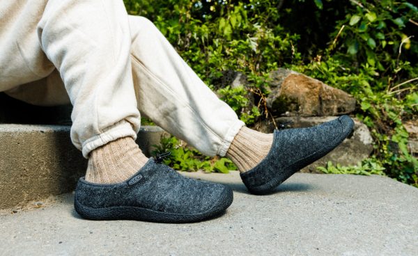 Men's Howser III Slide | Charcoal Grey Felt/Black