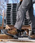 Men's CSA Evanston 6 Waterproof Boot (Carbon Toe) | Bison/Black