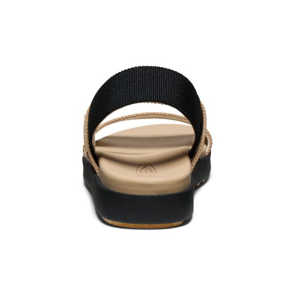 Women's Elle Backstrap Sandal  |  Cornstalk/Black
