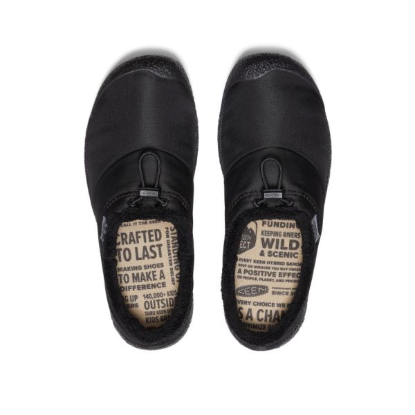 Women's Howser III Slide | Black Smooth Nylon