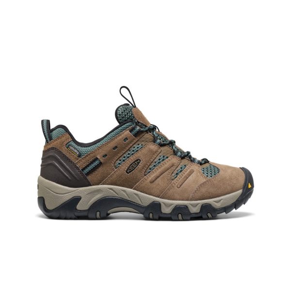 Women's Headout Waterproof Hiking Shoe | Shitake/Dark Forest