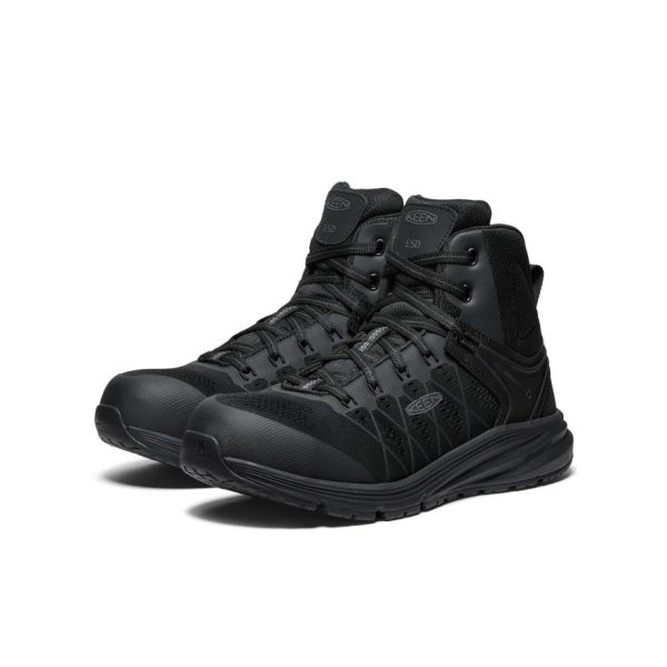 Men's Vista Energy Mid ESD (Carbon Toe) | Black/Black