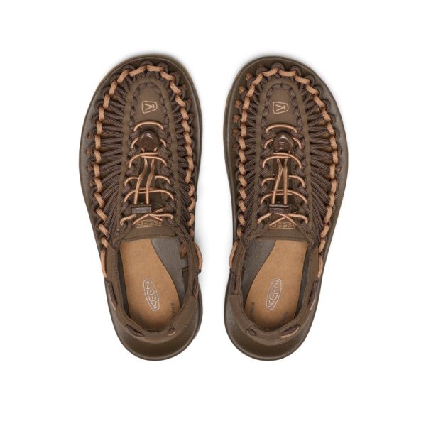 Women's UNEEK Sneaker | Dark Earth/Chipmunk