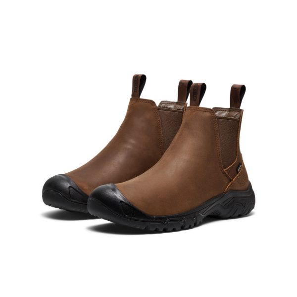Men's Anchorage IV Waterproof Boot Wide  |  Dark Earth/Black