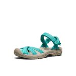 Women's Bali Strap Sandal | Bright Aqua