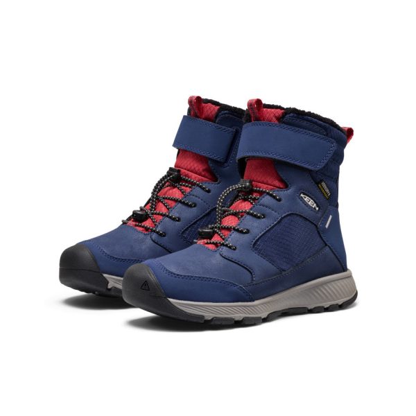 Big Kids' Skua Waterproof Winter Boot  |  Naval Academy/Garnet