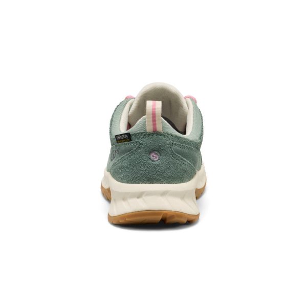 Big Kids' Hightrail Waterproof Hiking Shoe  |  Lily Pad/Cashmere Rose