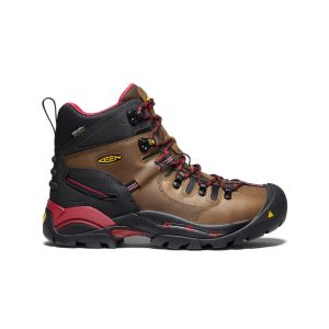 Men's Pittsburgh 6 Waterproof Boot (Steel Toe) | Bison