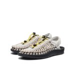 Men's UNEEK Sneaker | Vapor/Cream Gold