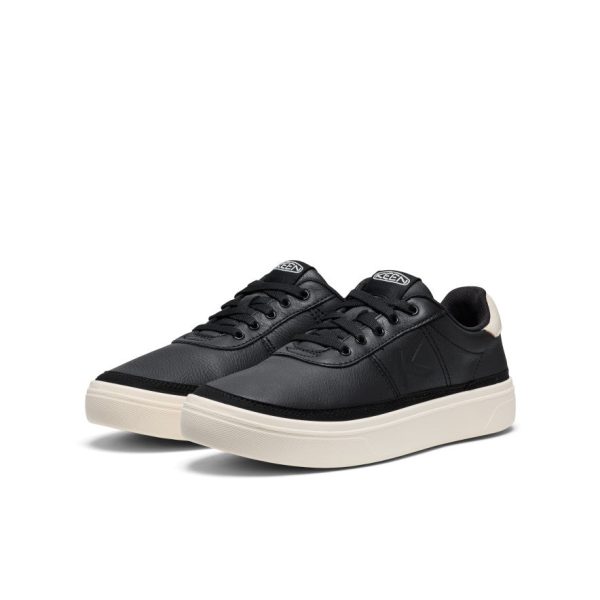Men's KM4 Leather Sneaker | Black/Birch