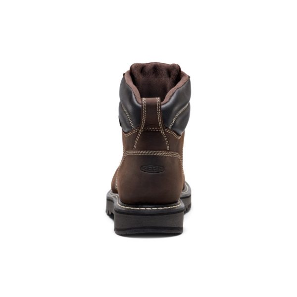 Men's Cincinnati 6 Waterproof 90° Heel Boot (Carbon Toe)  |  Coffee Bean/Black