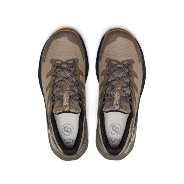 Men's Targhee Apex Wide Waterproof Hiking Shoe  |  Brindle/Canteen