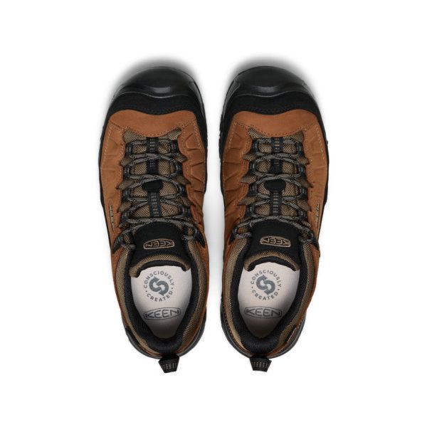 Men's Targhee IV Wide Waterproof Hiking Shoe | Bison/Black