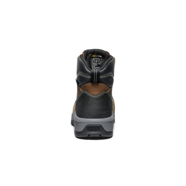 Men's CSA Evanston 6 Waterproof Boot (Carbon Toe) | Bison/Black