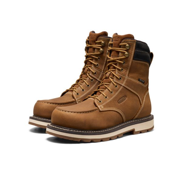 Men's Cincinnati 8 Waterproof 90?? Heel Boot (Carbon Toe)  |  Belgian/Sandshell