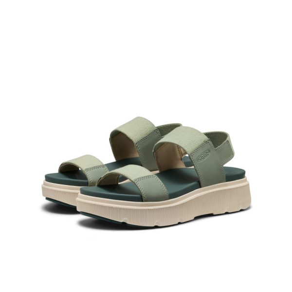 Women's Elle Mila Backstrap Sandal | Lily Pad/Dark Forest