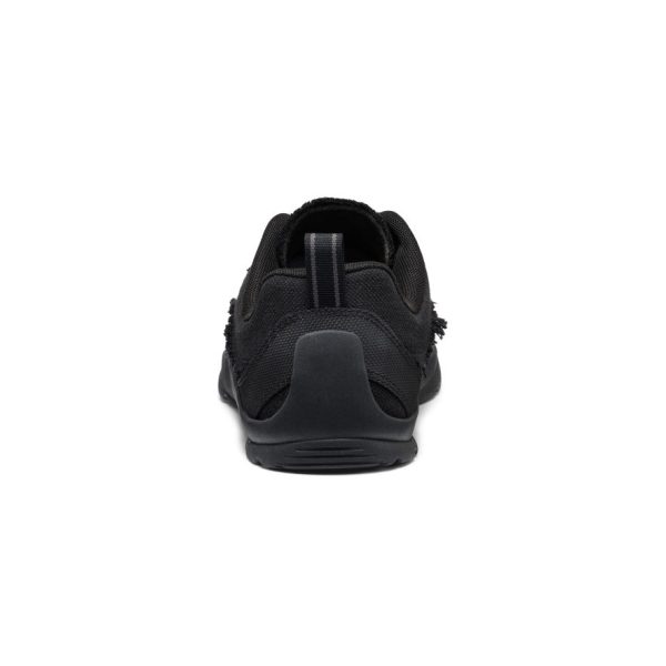 Men's Jasper Split Sneaker | Black/Black