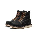 Men's Liberty 6 Waterproof Boot (Carbon Toe) | Black/Gum