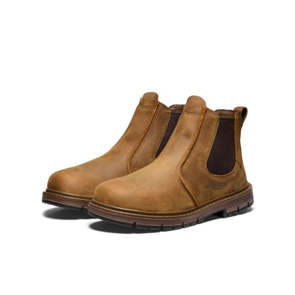 Men's San Jose Chelsea 90?? Heel Boot (Soft Toe) | Belgian/Gum