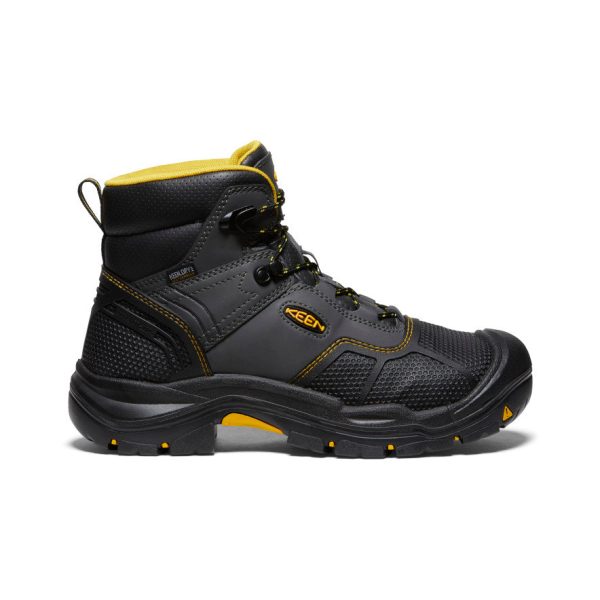 Men's Logandale Waterproof Boot (Steel Toe) | Raven/Black