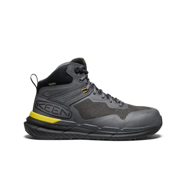 Men's Synchro Waterproof Work Boot (Carbon Toe) | Magnet/Black