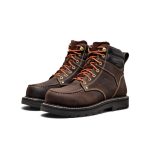 Men's Cincinnati 6 Waterproof 90° Heel Boot (Carbon Toe)  |  Coffee Bean/Black