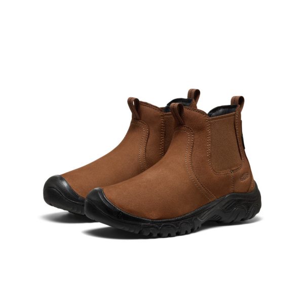 Women's Greta II Waterproof Chelsea | Bison/Black
