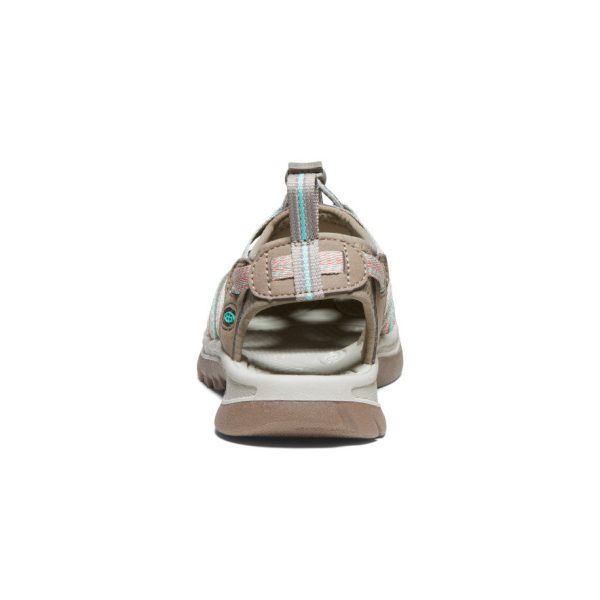 Women's Whisper  |  Taupe/Coral