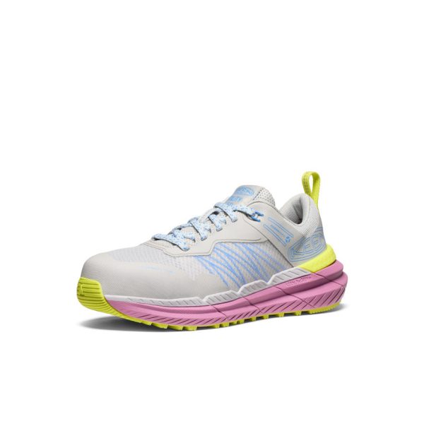 Women's Speedworks ESD Work Sneaker (Carbon Toe)  |  Alloy/Moonlight Mauve