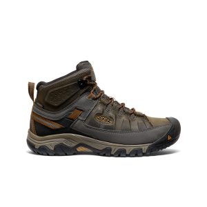 Men's Targhee III Waterproof Mid Wide | Black Olive/Golden Brown
