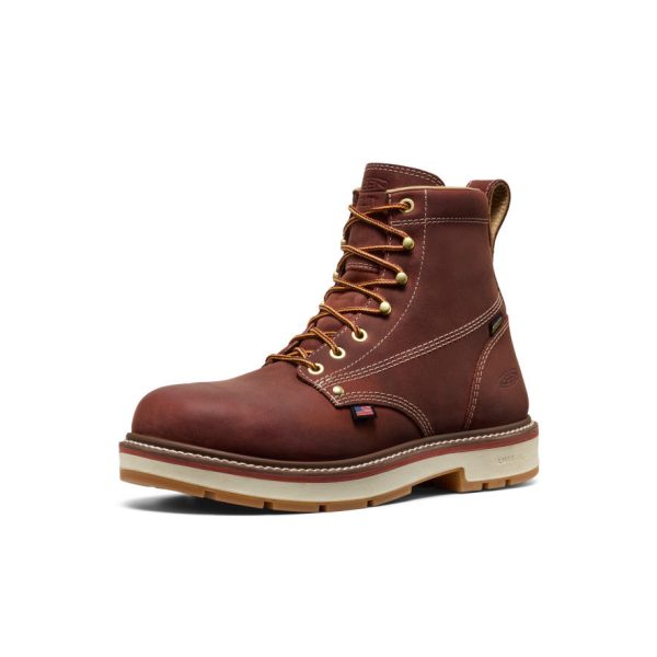 Men's Liberty 6 Waterproof 90?? Heel Boot (Soft Toe) | Bombay Brown/Gum