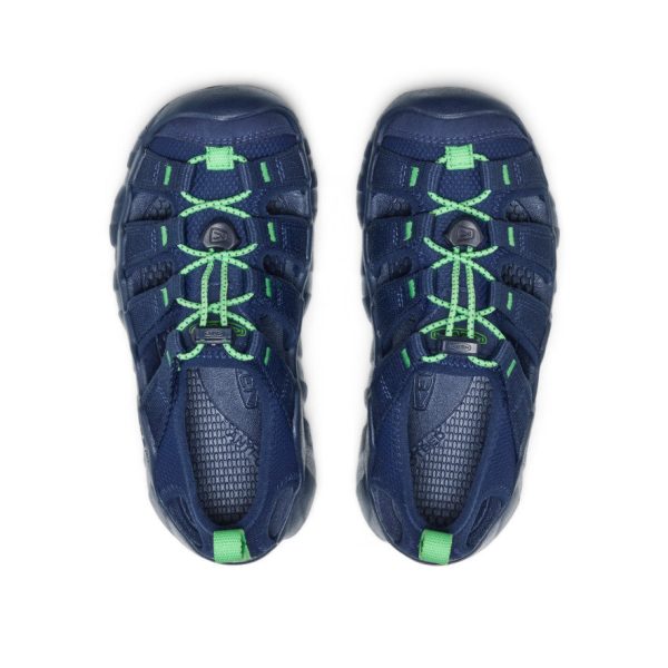 Big Kids' Hyperport H2 Sandal | Naval Academy/Vibrant Green