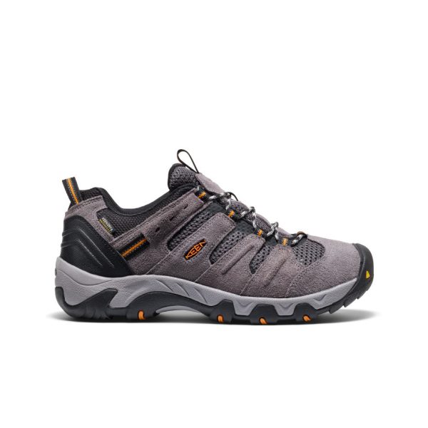 Men's Headout Waterproof Hiking Shoe | Steel Grey/Orange Pepper
