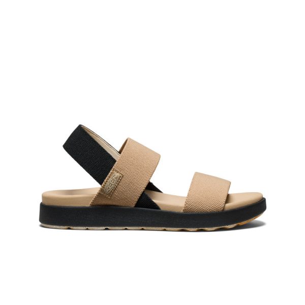 Women's Elle Backstrap Sandal  |  Cornstalk/Black