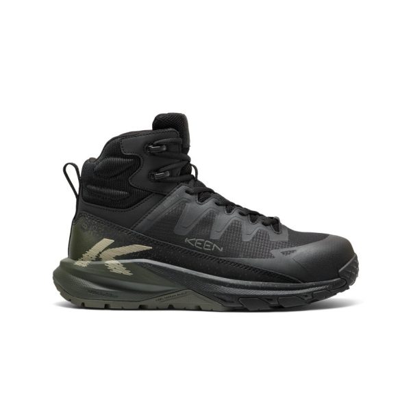 Men's Targhee Blur Waterproof Work Boot (Carbon Toe) | Forest Night/Black