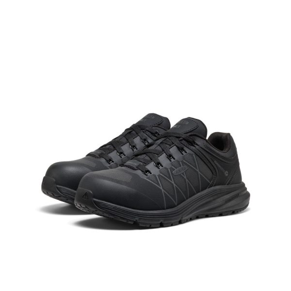 Women's Vista Energy XT Work Sneaker INT MET (Carbon Toe)  |  Black/Magnet