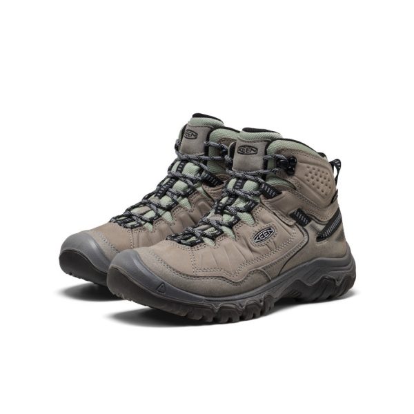 Women's Targhee IV Waterproof Hiking Boot  |  Steel Grey/Lily Pad