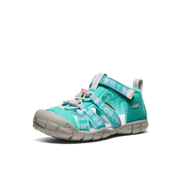 Big Kids' Seacamp II CNX  |  Bright Aqua/Giggle Pink