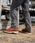 Men's Cincinnati 6 Waterproof 90° Heel Boot (Carbon Toe)  |  Coffee Bean/Black