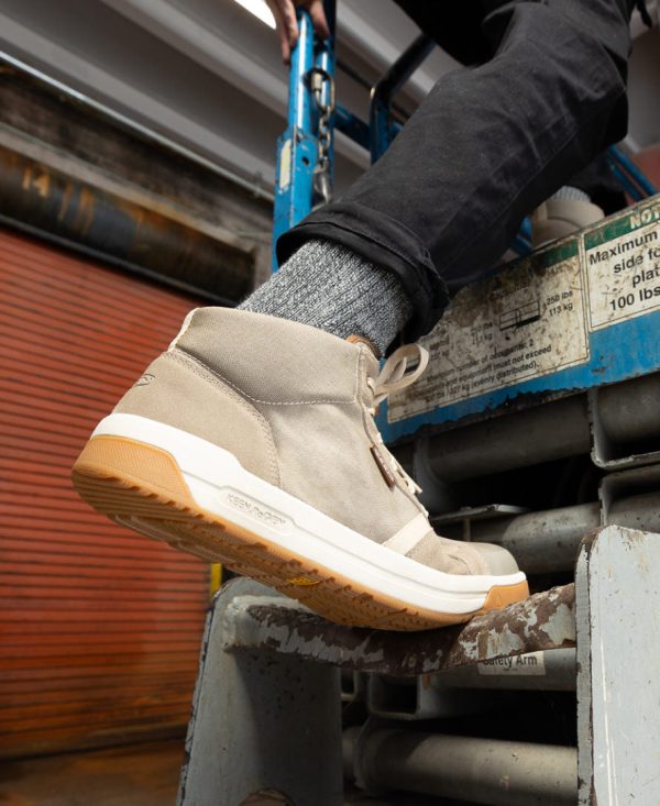 Men's Kenton Mid Work Shoe (Carbon Toe)  |  Brindle/Gum