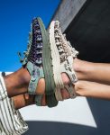 All Gender UNEEK Leather Henrik Vibskov Sneaker | Tangerine Cream