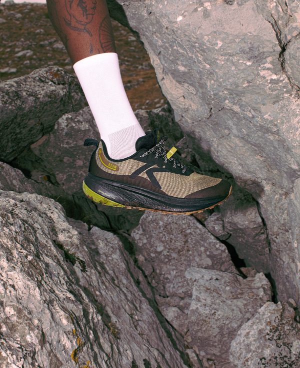 Men's Roam Trail Running Shoe  |  Alloy/Evening Primrose