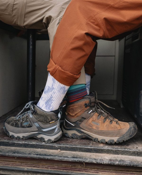 Men's Targhee III Waterproof Mid | Black Olive/Golden Brown