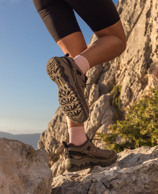 Women's Targhee IV Waterproof Hiking Shoe | Abbey Stone/Lily Pad
