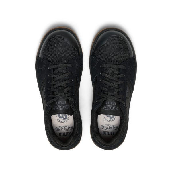 Women's Kenton Work Shoe (Carbon Toe)  |  Black/Gum