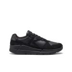 Men's KM2 Leather Jogger | Black/Black