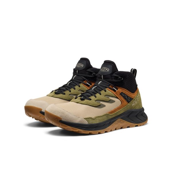 Men's Hightrail Waterproof Hiking Boot  |  Safari/Black