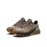 Men's Targhee Apex Wide Waterproof Hiking Shoe  |  Brindle/Canteen