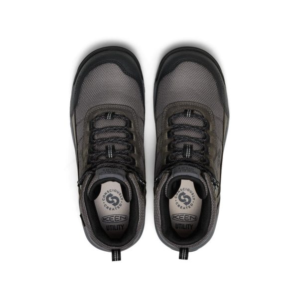 Men's Skokie Waterproof Work Boot (Carbon Toe) | Magnet/Black