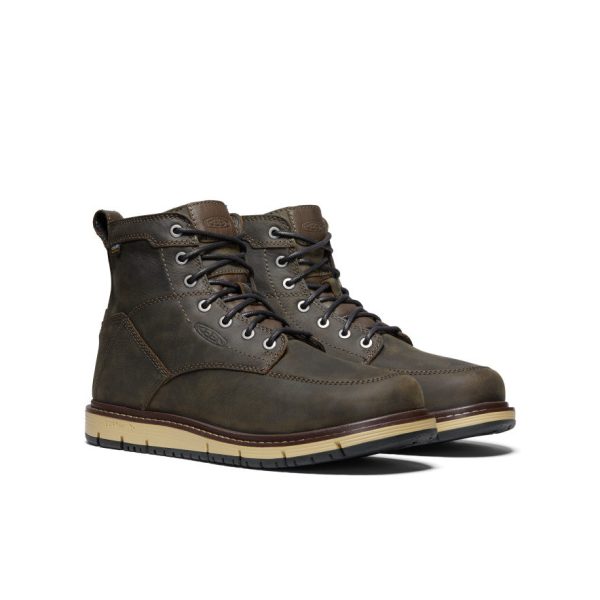 Men's San Jose 6 Waterproof Boot (Soft Toe) | Cascade Brown